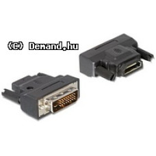 Fordító DVI 25 papa - HDMI mama Delock 65024 Fordító DVI 25 papa - HDMI mama Delock 65024