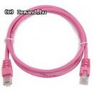 Kab UTP Patch  3m Pink PP12-3M/RO Gembrid