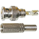 Csavarozható, forrasztható dugó, RG-59 és RG-6, 75 ohm, törésgátló.