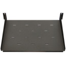 1U, fém, fekete, perforált, 47cm. 1U, fém, fekete, perforált, 47cm.