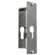 Fém, hengerzár foglalat mikrokapcsolóval, elektromos zárak működtetéséhez. Fém, hengerzár foglalat mikrokapcsolóval, elektromos zárak működtetéséhez.