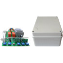 Kétmotoros vezérlő szárnyas kapukhoz, 230VAC, 433MHz vevő. Kétmotoros vezérlő szárnyas kapukhoz, 230VAC, 433MHz vevő.