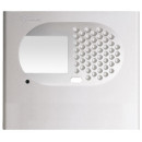 Nyomógomb nélküli, videos kültériegység modul beszédráccsal. Nyomógomb nélküli, videos kültériegység modul beszédráccsal.