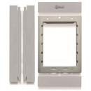 Takarókeret, oldalsó záró keret 1 modulos Golmar N kültéri egységekhez. Takarókeret, oldalsó záró keret 1 modulos Golmar N kültéri egységekhez.