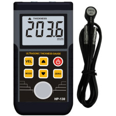 Digit&aacute;lis, ultrahangos anyagvastags&aacute;g m&eacute;rő, 1.2-225mm, k&uuml;lső m&eacute;rőszonda, adatt&aacute;rol&aacute;s.