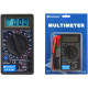 Digitális multiméter, VDC, VAC, ADC, ellenállás mérés, dióda, tranzisztor hFE.