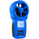 Digitális szélerősség és hőmérsékletmérő, 0.8-40m/sec, -10°C-60°C.