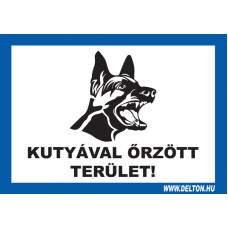 KUTY&Aacute;VAL &Ouml;RZ&Ouml;TT TER&Uuml;LET!, A5 matrica.