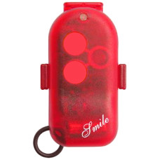 2 csatornás adó, fix kódos, öntanuló, 433.92MHz, rózsaszín. 2 csatornás adó, fix kódos, öntanuló, 433.92MHz, rózsaszín.