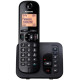 Panasonic KX-TGC220PDB DECT Black hívóazonosítós üzentrögzítős fekete telefon, lásd részletek KX-TGC220PDB