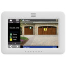 Multifunkciós, 5 colos, érintőképernyős, TFT kezelő Paradox EVO/MG/SP központokhoz, fehér. Multifunkciós, 5 colos, érintőképernyős, TFT kezelő Paradox EVO/MG/SP központokhoz, fehér.