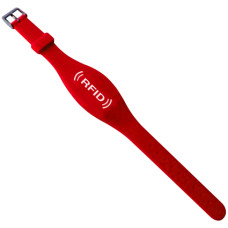 Proximity szilikon karkötő, ovális, csatos, állítható szíj, vízálló,TK4100,125kHz, piros. Proximity szilikon karkötő, ovális, csatos, állítható szíj, vízálló,TK4100,125kHz, piros.