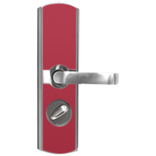 Elektromech. z&aacute;r, &ouml;n&aacute;ll&oacute; vagy h&aacute;l&oacute;zati Mifare olvas&oacute;, műanyag előlap,35-45m jobbos, belső.