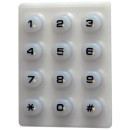 Gumírozott billentyűzet SOYAL AR-721 sorozatú beléptető eszközökhöz. Gumírozott billentyűzet SOYAL AR-721 sorozatú beléptető eszközökhöz.