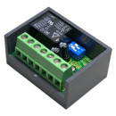 Időzített, relés kimeneti modul, vezérlő és nyomógomb bemenet, 12VDC. Időzített, relés kimeneti modul, vezérlő és nyomógomb bemenet, 12VDC.