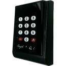 Önálló vezérlő vagy hálózati, kártyaolvasó, billentyűzet, ajtóvezérlő, RS-485, fekete. Önálló vezérlő vagy hálózati, kártyaolvasó, billentyűzet, ajtóvezérlő, RS-485, fekete.