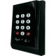 Önálló vezérlő vagy hálózati, kártyaolvasó, billentyűzet, ajtóvezérlő, RS-485, fekete.