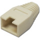 Törésgátló 8P8C UTP és FTP dugaszhoz, kivágott füles, fehér. Törésgátló 8P8C UTP és FTP dugaszhoz, kivágott füles, fehér.