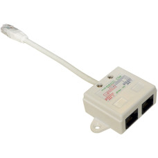 Két telefonkészülék működtetése egy CAT 5e aljzatról. Két telefonkészülék működtetése egy CAT 5e aljzatról.