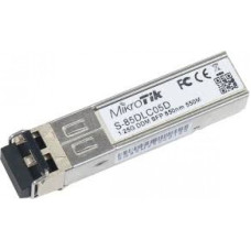 MIKROTIK 1.25G SFP transceiver with a 850nm Dual LC connector, for up to 550 meter Multi Mode fiber connection, with DDM MIKROTIK 1.25G SFP transceiver with a 850nm Dual LC connector, for up to 550 meter Multi Mode fiber connection, with DDM