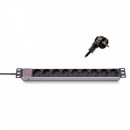 TRITON 19" elosztópanel 9x250V, kapcsolóval, 1U, 2,3m TRITON 19" elosztópanel 9x250V, kapcsolóval, 1U, 2,3m