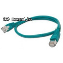 Kab UTP Patch árnyékolt 1m CAT6 FTP Green PP6-1M/G Kab UTP Patch árnyékolt 1m CAT6 FTP Green PP6-1M/G