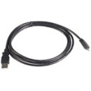 OEM USB A - USB micro B M/M adatkábel 0.6m fekete OEM USB A - USB micro B M/M adatkábel 0.6m fekete