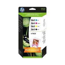 HP J3M82AE (364) 4-pack Black/Cyan/Magenta/Yellow+ Fot&oacute;papir
