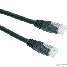 Gembird Cablexpert UTP CAT5 patch k&aacute;bel fekete 3m /PP12-3M-bk/