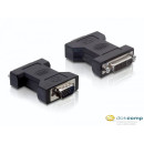 Delock DL65017 DVI 24+5 female - VGA 15tus male adapter Delock DL65017 DVI 24+5 female - VGA 15tus male adapter