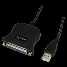 LogiLink USB-ből p&aacute;rhuzamos k&aacute;bel (parallel), D-SUB, 25pin