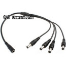 Eonboom EN-DCM4 DC csatlakozó elosztó 1x aljzat, 4x dugó Eonboom EN-DCM4 DC csatlakozó elosztó 1x aljzat, 4x dugó