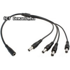 Eonboom EN-DCM4 DC csatlakozó elosztó 1x aljzat, 4x dugó Eonboom EN-DCM4 DC csatlakozó elosztó 1x aljzat, 4x dugó