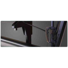 FUNSCREEN Matt White Tripod 200x200cm Format 1:1 Black tokkal