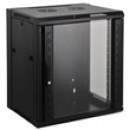 Manhattan Intellinet 711777 19" Wallmount Cabinet 9U, 500 (h) x 570 (w) x 450 (d) mm, Flatpack, Feke