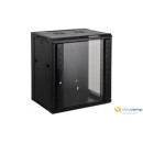 Manhattan Intellinet 711869 19" Wallmount Cabinet 12U, 635 (h) x 570 (w) x 450 (d) mm, Flatpack, Fek