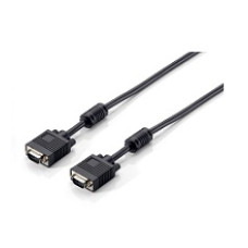 Equip 118814 VGA k&aacute;bel HD15 apa/apa, ferrit gyűrűvel, 10m