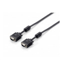 Equip 118817 VGA kábel HD15 apa/apa, ferrit gyűrűvel, 1,8m Equip 118817 VGA kábel HD15 apa/apa, ferrit gyűrűvel, 1,8m