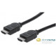 Manhattan 323222 High Speed HDMI kábel Ethernet-tel (3m) fekete
