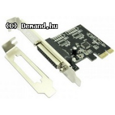 APPROX APPPCIE1P 1db P&aacute;rhuzamos port PCI-E K&aacute;rtya (Low profile h&aacute;tlap a csomagban)