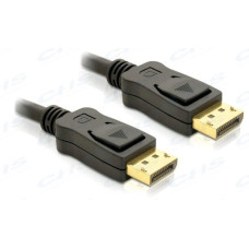 DELOCK kábel Displayport 1.2 male/male összekötő 4K, 3m DELOCK kábel Displayport 1.2 male/male összekötő 4K, 3m