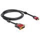 DELOCK kábel HDMI male to DVI male, 2m DELOCK kábel HDMI male to DVI male, 2m