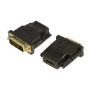 LogiLink DVI-HDMI Adapter DVI 24+1M / 19F /AH0001/