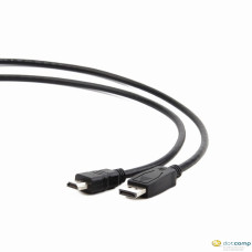 Gembird Cablexpert Display port male -- HDMI male k&aacute;bel 1.8 m /CC-DP-HDMI-6/