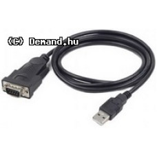 USB-Soros Adapter DB9 (M)- USB (F) Gembird UAS-DB9M-01