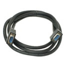 OEM VGA M/M video jelkábel 3m árnyékolt Réz