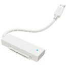 Raidsonic IB-AC603-U3 SATA USB 3.0 A adapter + HDD box fehér