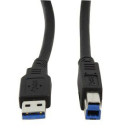USB 3.0 KÁBEL A/B (M/M) 1.8m CABLE-1130-1.8, König USB 3.0 KÁBEL A/B (M/M) 1.8m CABLE-1130-1.8, König