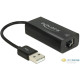 Delock DL62595 USB to 10/100 Mbps Ethernet adapter Delock DL62595 USB to 10/100 Mbps Ethernet adapter