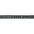 ZyXEL GS1900-8 8port 10/100/1000Mbps LAN, SMART menedzselhető asztali switch